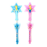 Light Up Snowflake Princess Wand with Music - Assorted